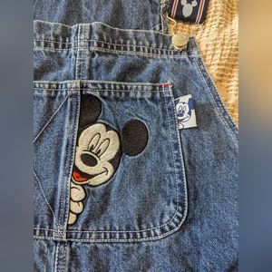 Vintage Mickey Mouse overalls